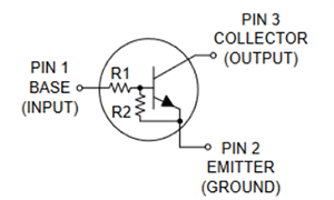 Mechanical Drawing - onsemi NSBCMXW NPN Bias Resistor Transistors